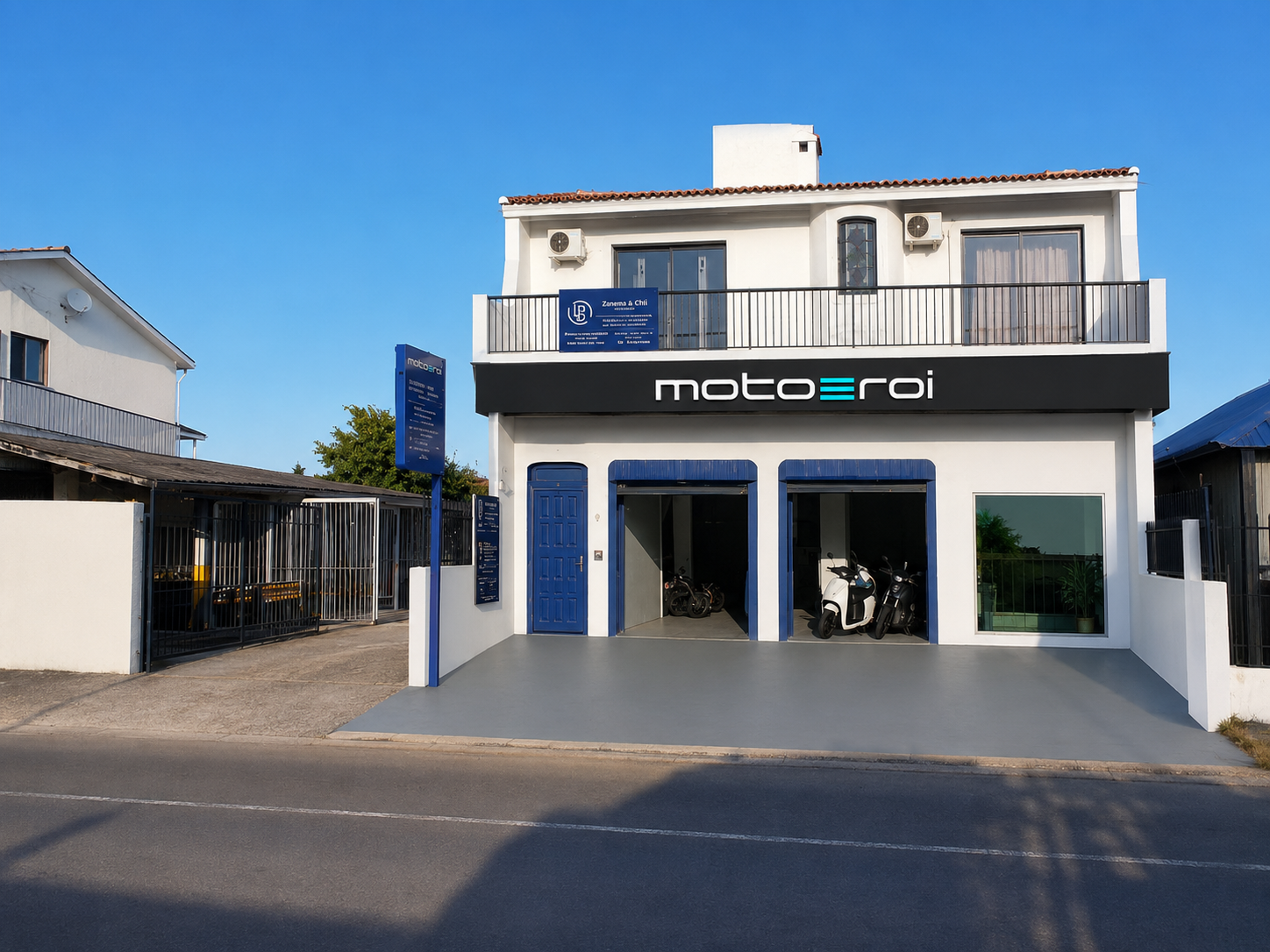Fachada da nova loja Motoeroi em Santa Maria